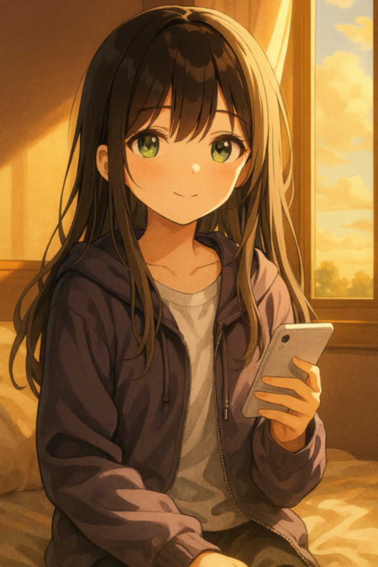 夕暮れ、君のとなりで