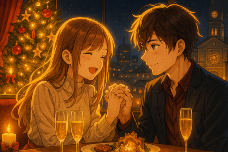 聖なる夜に、君と乾杯