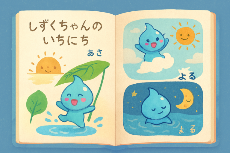 おかえり、しずくちゃん。