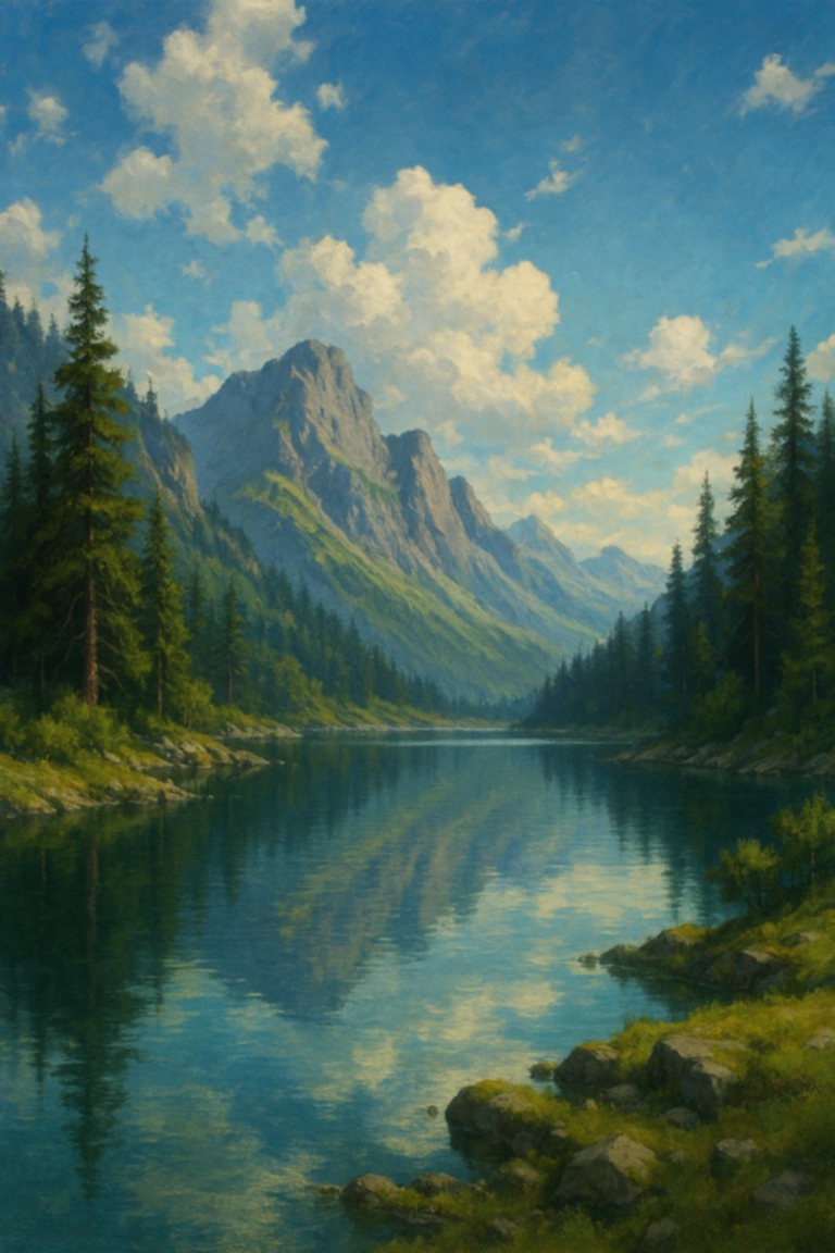 鏡の水面に宿る声