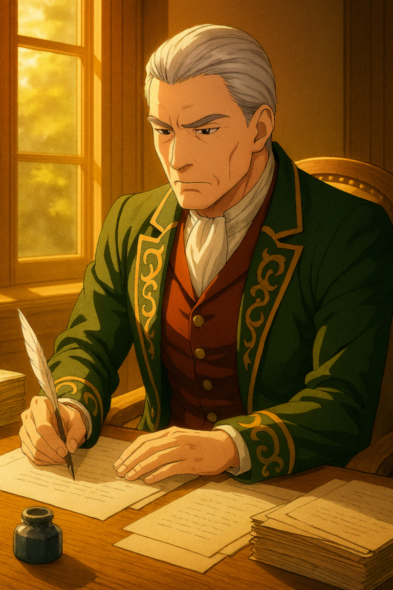 陽光の帳簿 ― 貴族の祖父が守るもの