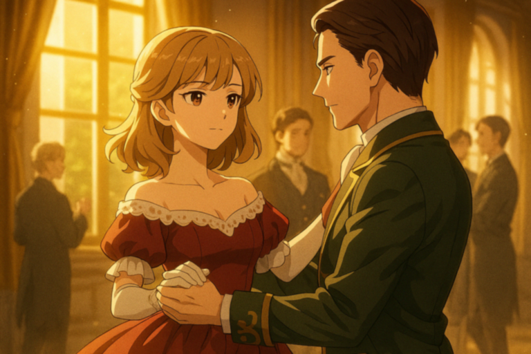 舞踏のひととき ― 貴族の姉が見せる微笑