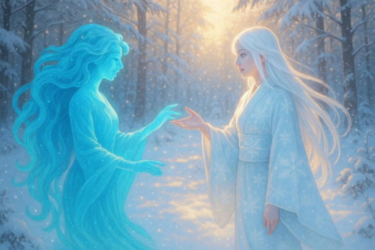 氷と水の境界で 〜ふたつの精霊が出会うとき〜