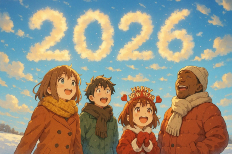 空に描かれた2026 〜希望は、見上げた先にある〜