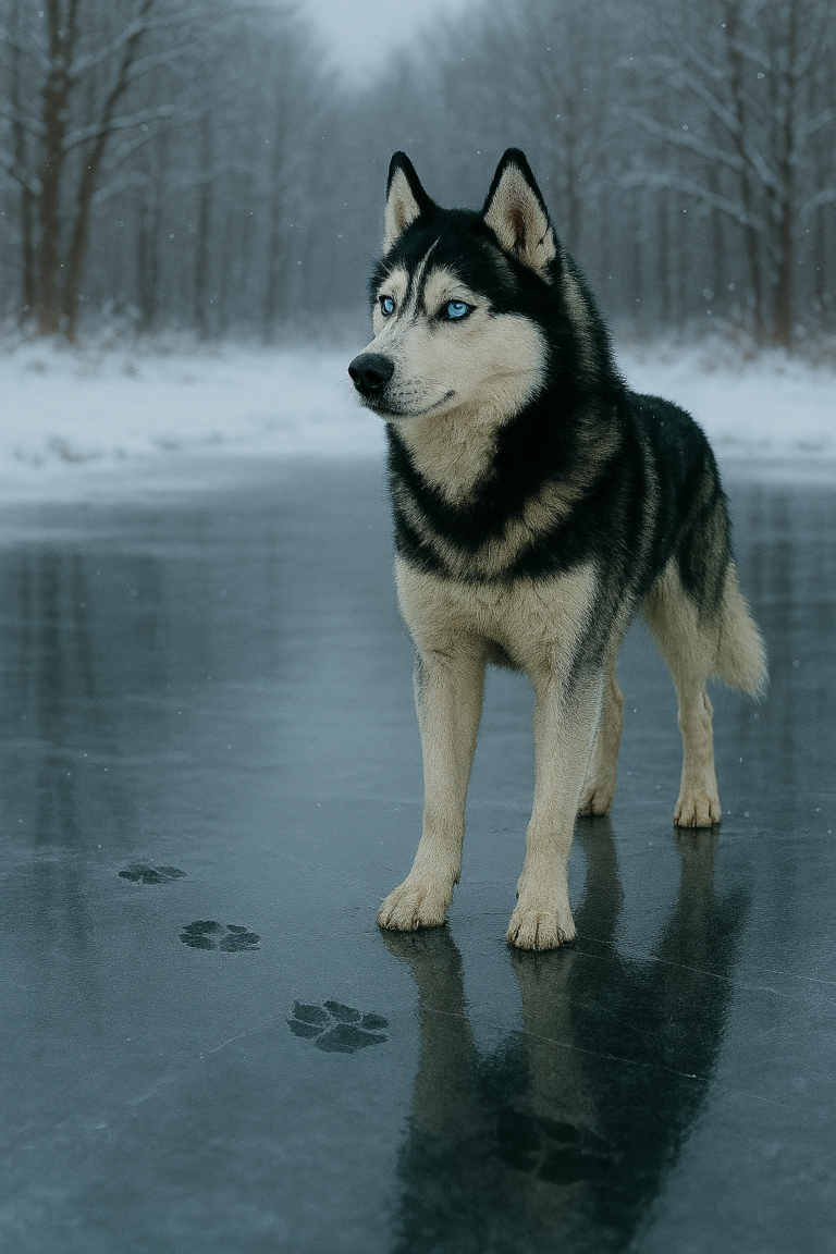 第4話：氷の上の足あと