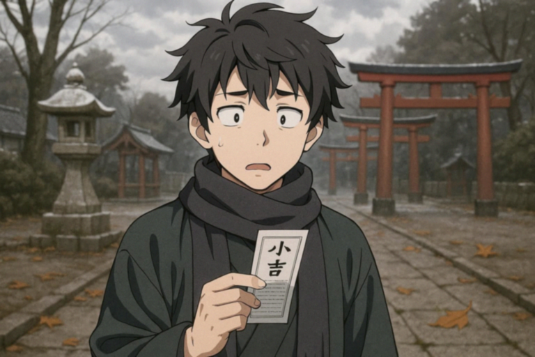 小吉のリアクション 〜微妙な運勢と向き合う僕〜