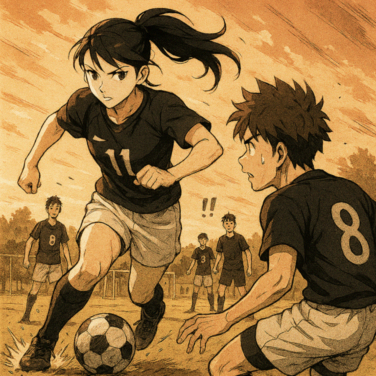 第2話「風を追い越せ、11秒のドリブル」
