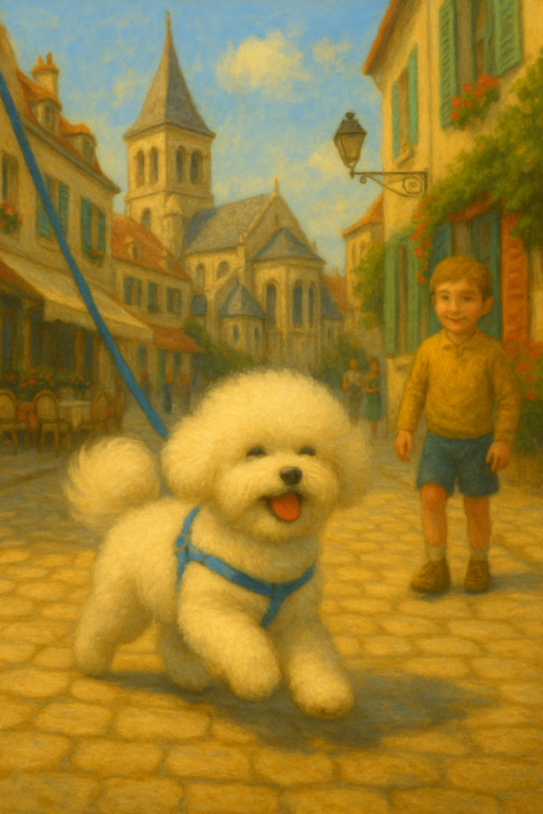 4話目：街角の香り ― 休日のビションくん